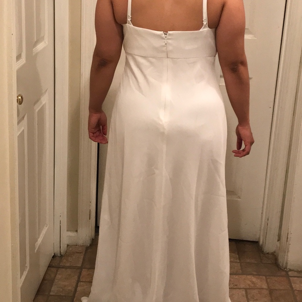 White gown